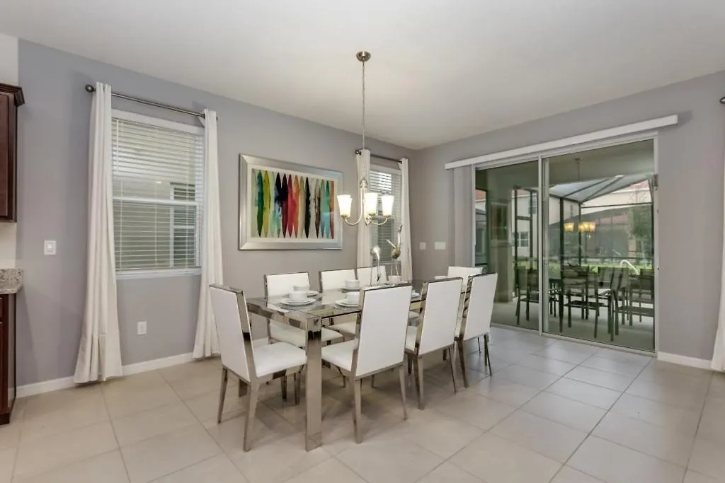 Amazing! 6Bed 4Ba Villa Game Room Pool Spa 7028Oak Davenport 0*,