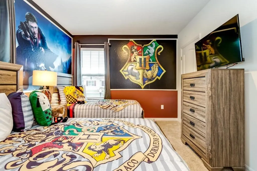 Amazing! 6Bed 4Ba Villa Game Room Pool Spa 7028Oak Davenport